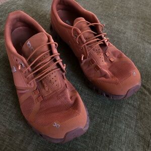 On Cloud Rust Orange Sneakers